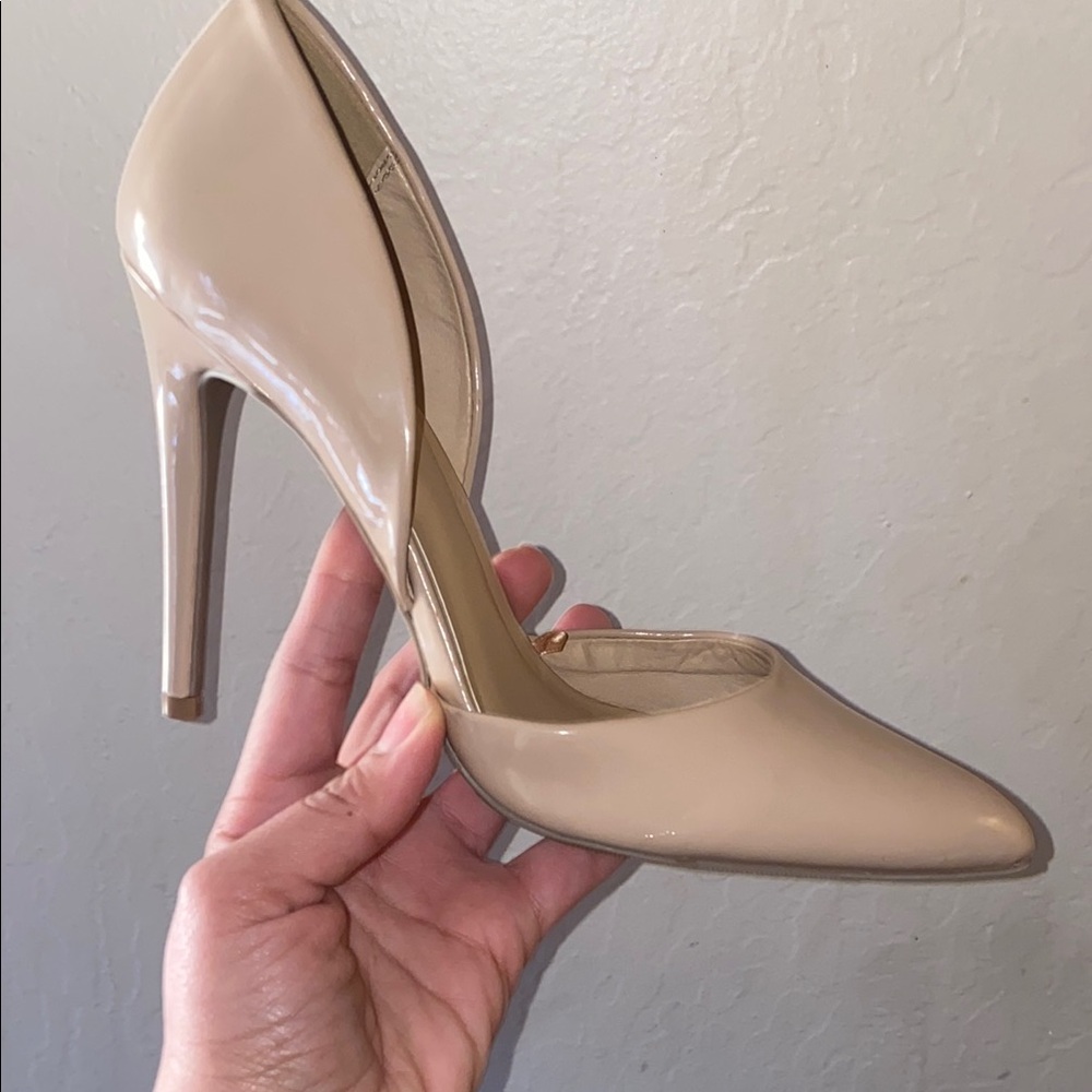Elegant Nude High Heel Pumps